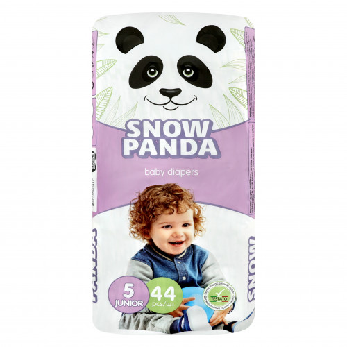 Підгузники дитячі 5 Junior 11-25кг Snow Panda 44шт