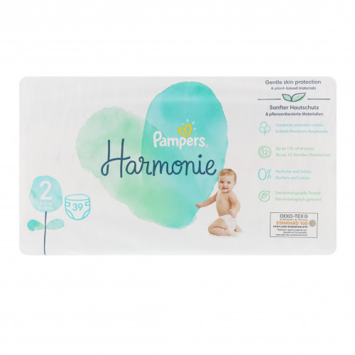 Підгузники Pampers Harmonie Розмір 2 4-8кг 39шт