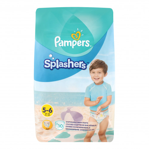 Трусики для плавання Pampers Splashers розмір 5-6 Junior 12-17кг 10шт