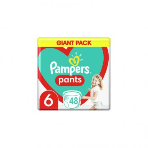 Подгузник Pampers трусики Pants Giant Размер 6 (15+ кг) 48 шт (8006540069202) 