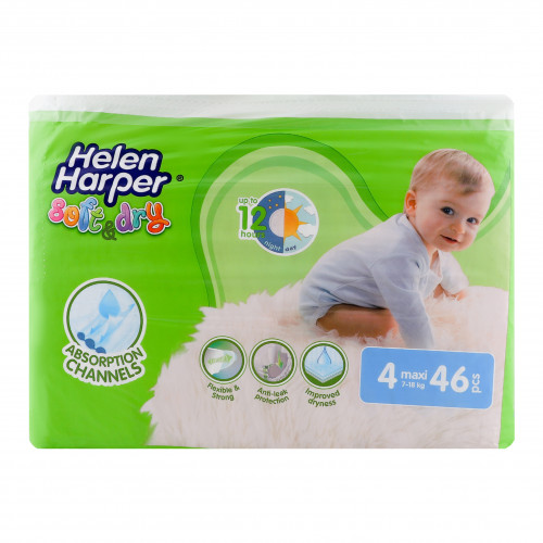 Подгузники Helen Harper Soft&Dry Maxi 7-18кг В*