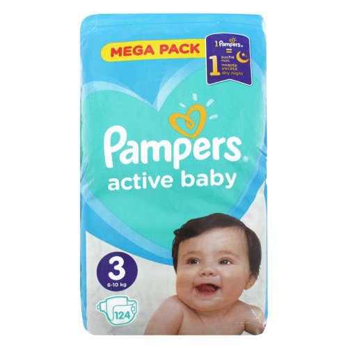 Подгузники Pampers Active Baby Midi 6-10кг