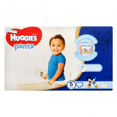 Подгузники-трусики Huggies Pants Box 5 для мальчика, 12-17 кг, 68 шт.