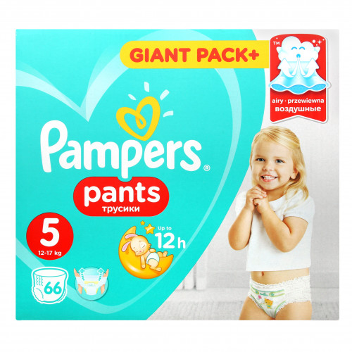 Подгузники-трусики Pampers Pants Junior 12-17кг