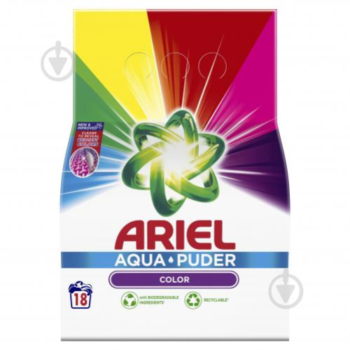 Порошок д/прання Ariel Color Аква-Пудра автомат В*, 1,17кг