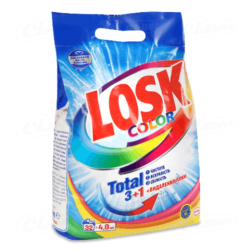 Порошок пральний Losk Color для кольорових речей 4,8кг