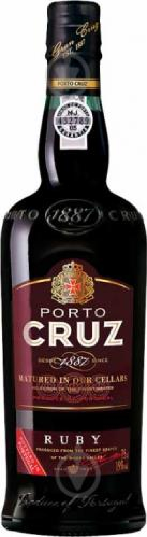 Портвейн Porto Cruz Ruby червоний, 0,75л