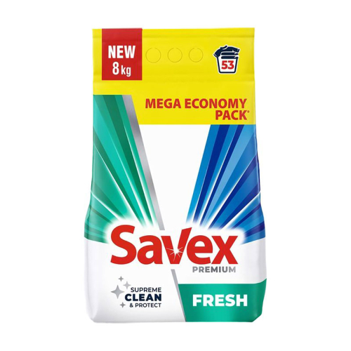 Пральний порошок Savex Premium Fresh 8 кг