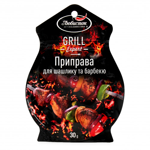 Приправа для шашлику та барбекю Grill Expert Любисток м/у 30г