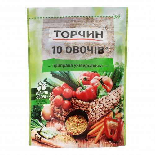 Приправа універсальна 10 овочів Торчин м/у 170г