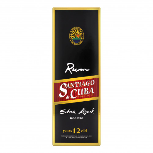 Ром 0.7л 40% 12 років Extra Anejo Santiago de Cuba к/у