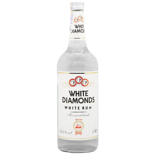 Ром White Diamonds білий 37,5% 1,0л