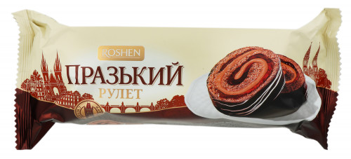 Рулет Roshen бісквітний Празький 240г х11