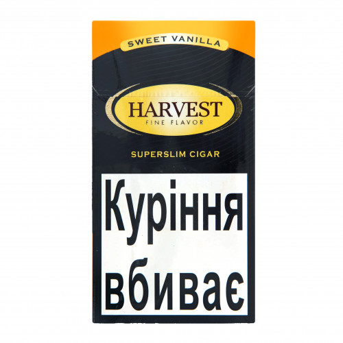 Сигари Harvest Superslim Sweet Vanilla 20шт