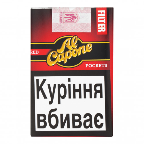 Сигари Red Filter Pockets Al Capone 10шт