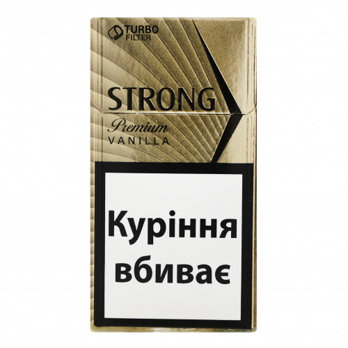 Сигарили з фільтром Strong Premium Vanilla 20шт