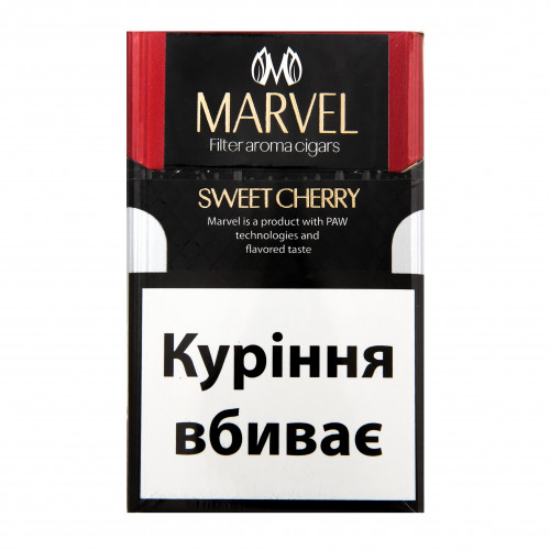 Сигарили Marvel Sweet cherry з фільтром