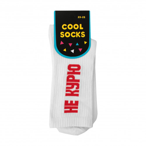 Шкарпетки жіночі Сool socks №2341 23-25 білий