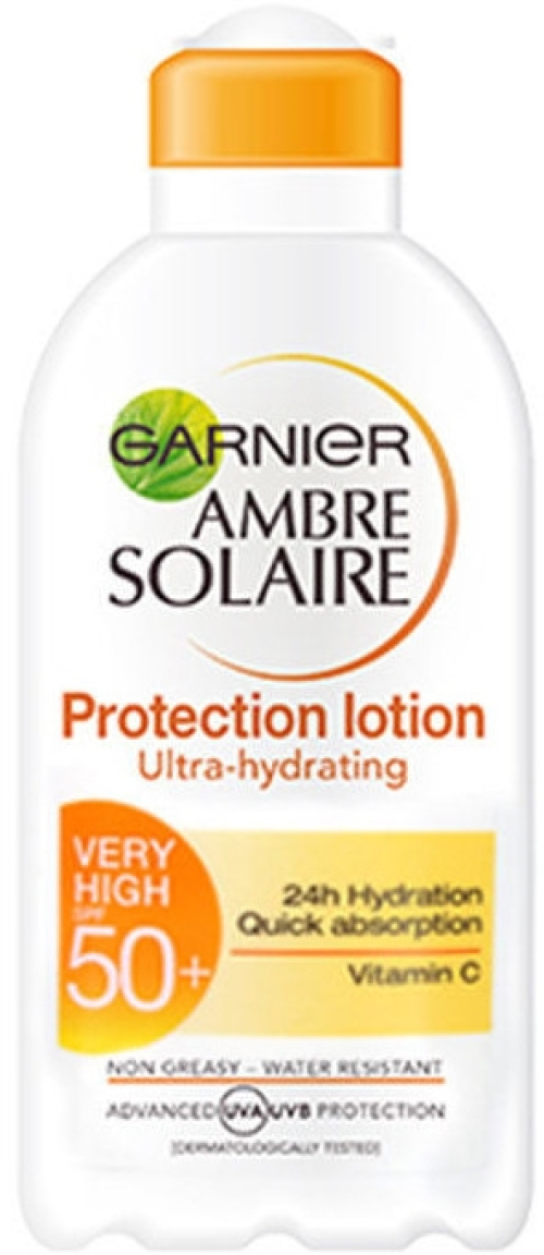 Солнцезащитное молочко - Garnier Ambre Solaire Protection Lotion SPF50+