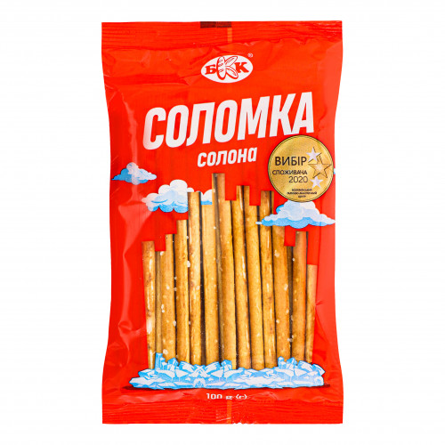 Соломка солона БКК м/у 100г