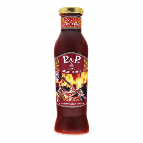 Соус Арізона BBQ Peri&Peri с/пл 320г