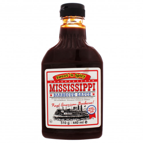 Соус Sweet'n spicy Mississippi Barbecue Sauce п/пл 510г