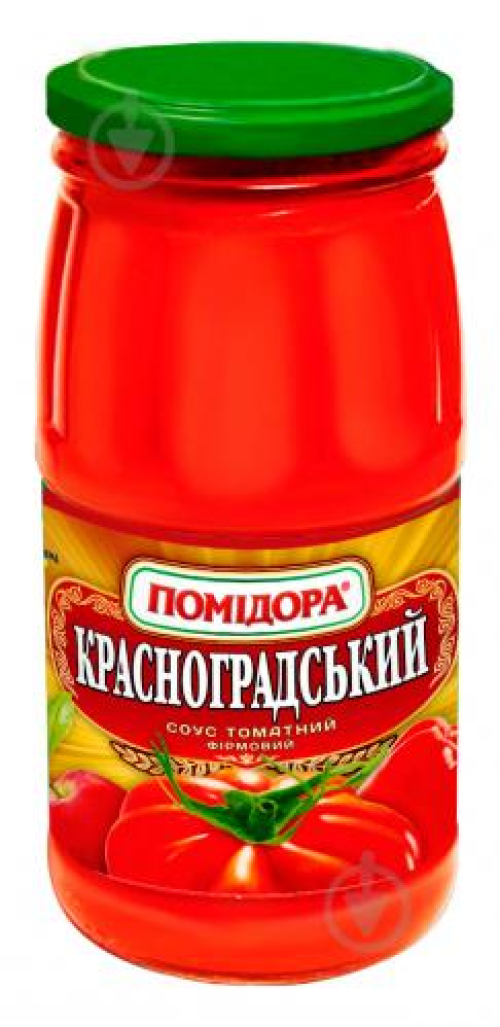 Соус томатний Красноградський 460гр ТМ ПОМІДОРА