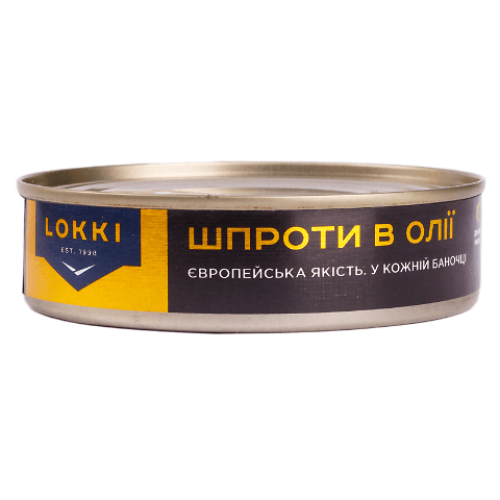 Шпроти Lokki в олії ключ, 150г