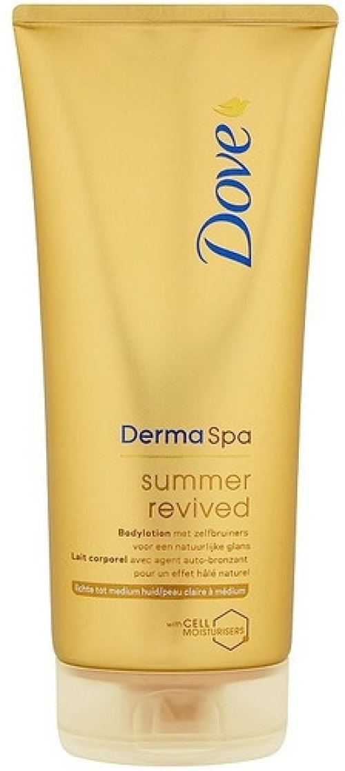 Тонизирующий лосьон для тела - Dove DermaSpa Summer Body Lotion