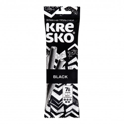 Трубочки мультизлакові Black Kresko м/у 40г