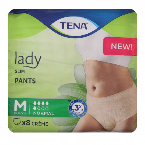Урологічні труси Tena Lady Slim Pants Normal для жінок розмір Medium 8шт
