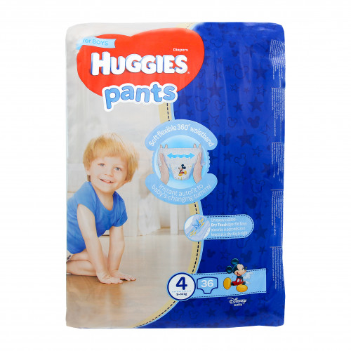 Підгузки-трусики Huggies для хлопчиків 4 9-14кг 36шт