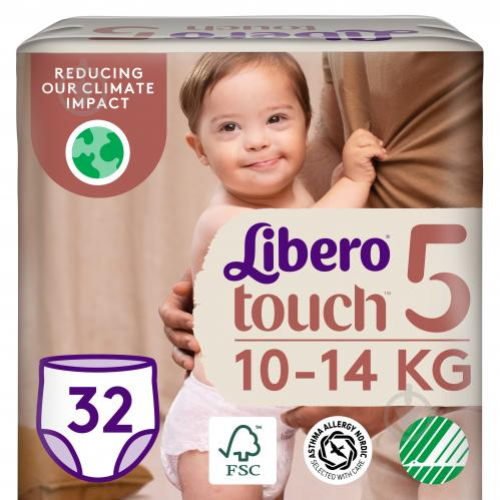 Підгузники-трусики Libero Touch Pants розмір 5 10-14кг 32шт