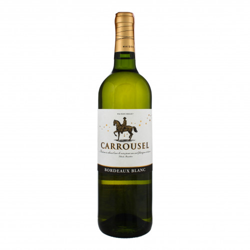 Вино 0.75л 11.5% біле сухе Bordeaux Carrousel пл