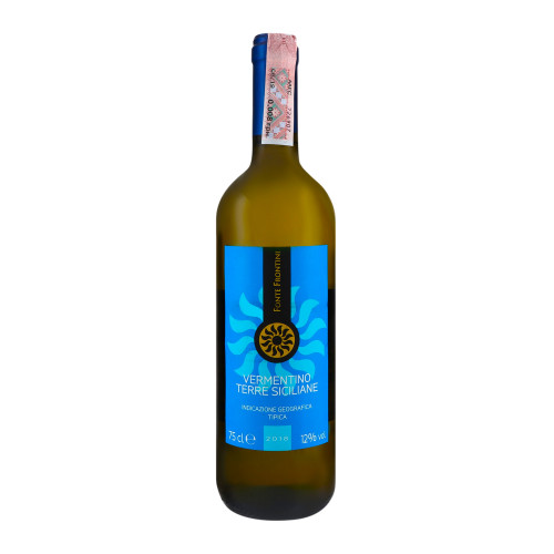 Вино 0.75л 12% біле сухе Vermentino Terre Siciliane Fonte Frontini пл