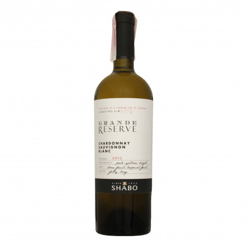 Вино 0.75л 12.3% біле сухе Chardonnay Sauvignon Blanc Shabo пл