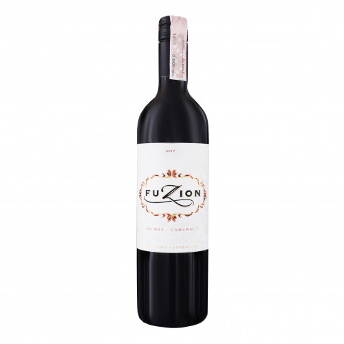 Вино 0.75л 12.5% червоне сухе Shiraz Malbec Fuzion пл