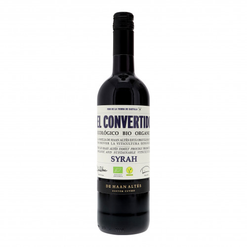 Вино 0.75л 13% червоне сухе Syrah El Convertido пл