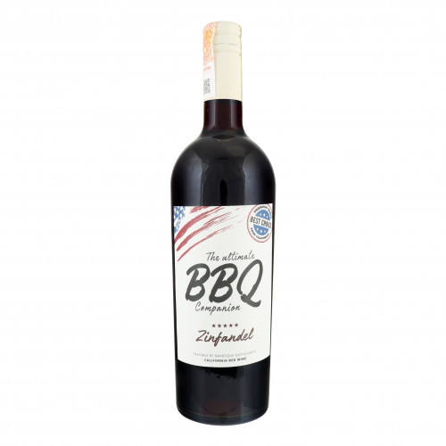 Вино 0.75л 13.5% червоне напівсухе Zinfandel BBQ пл