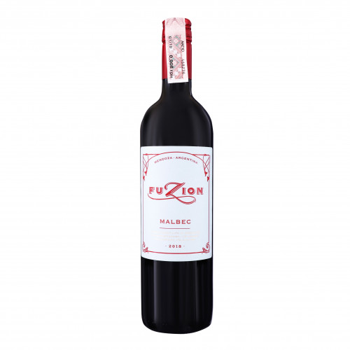 Вино 0.75л 13.5% червоне сухе Malbec Fuzion пл