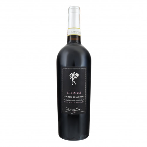 Вино Chicca Primivito di Manduria Dolce Naturale DOCG червоне солодке 15% 0,75л