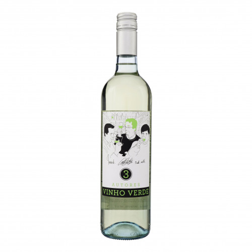 Вино 0.75л 8.5% біле сухе 3 Autores Vinho Verde пл