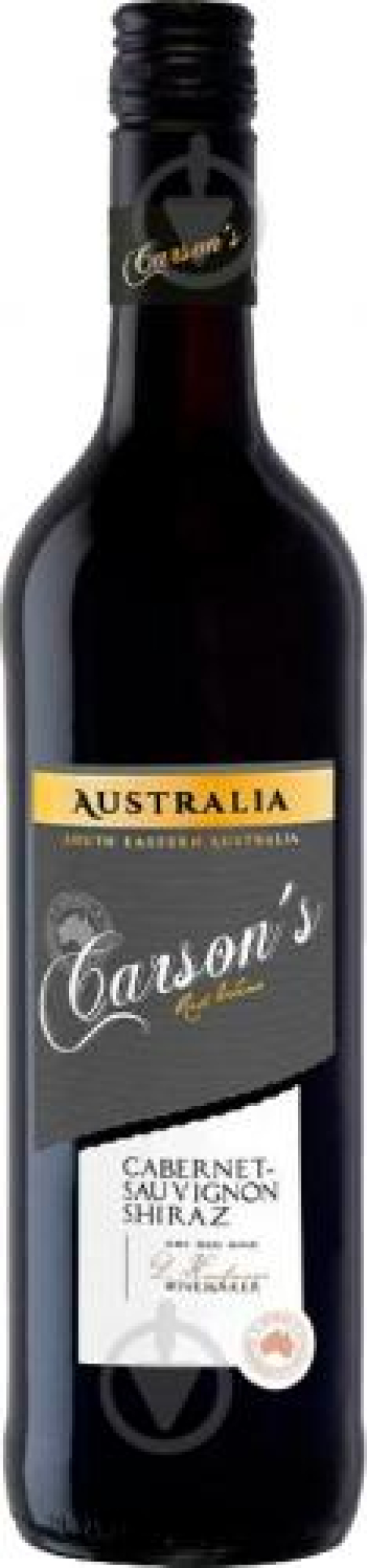 Вино Carson's Cabernet Sauvignon-Shiraz червоне сухе 13,5% 0,75л