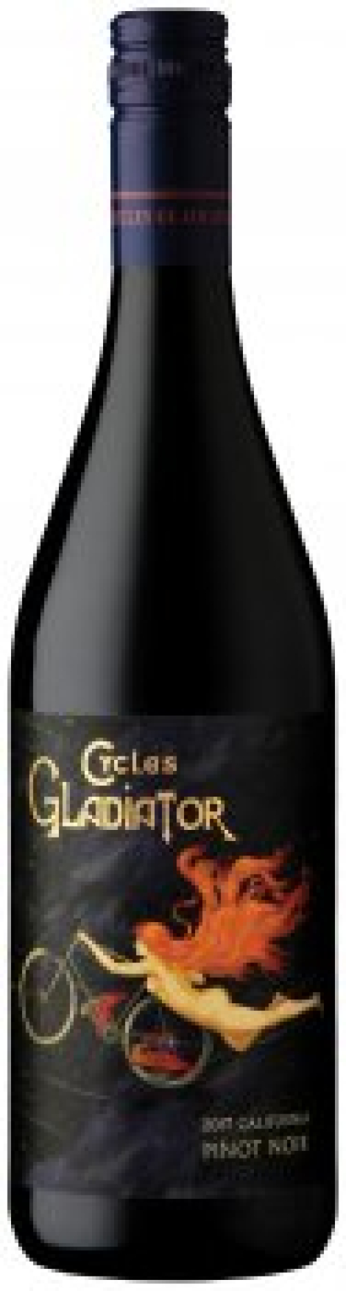 Вино Cycles Gladiator Pinot Noir красное сухое 0.75л 13.5% (757725721429) 