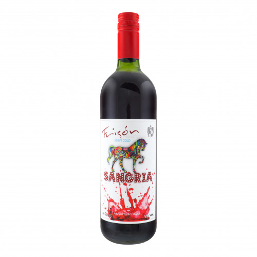 Вино Frison черв Sangria н/солодке 7% 0,75л