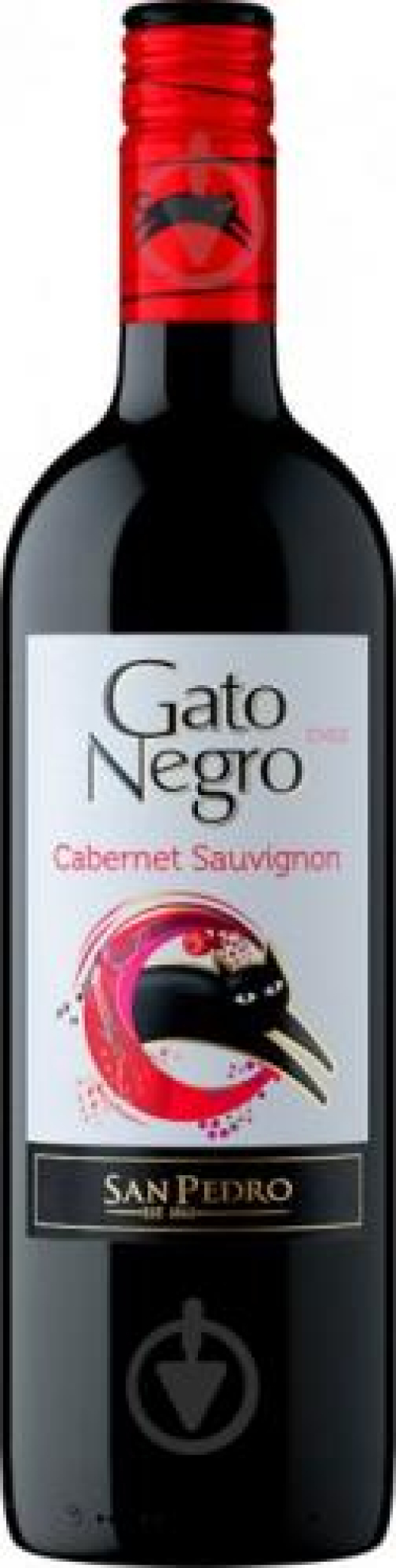 Вино Gato Negro Cabernet Sauvignon, 0,75л