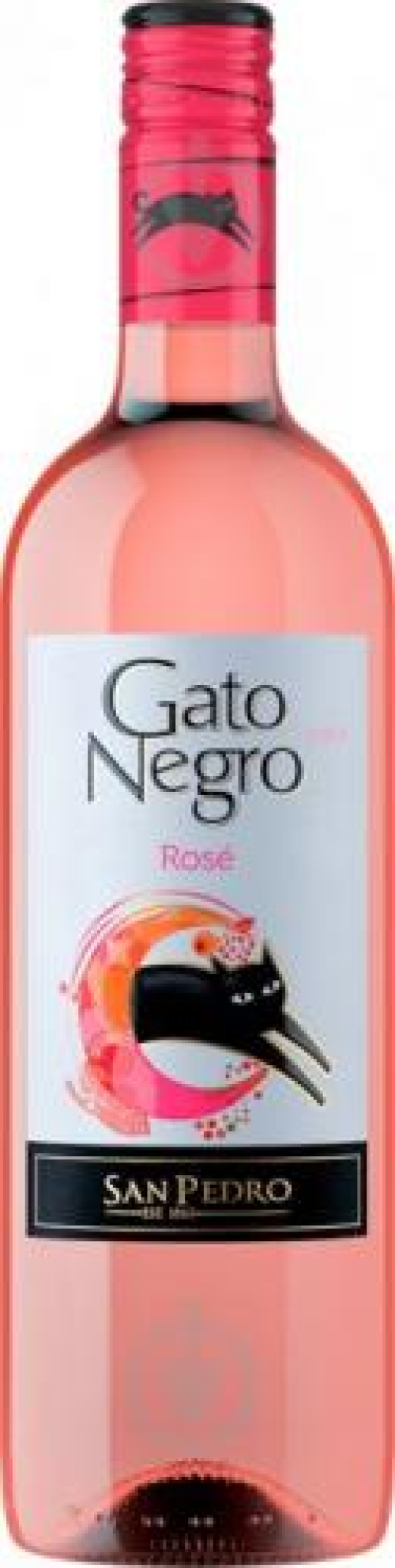 Вино Gato Negro рожеве сухе 13,4% 0,75л