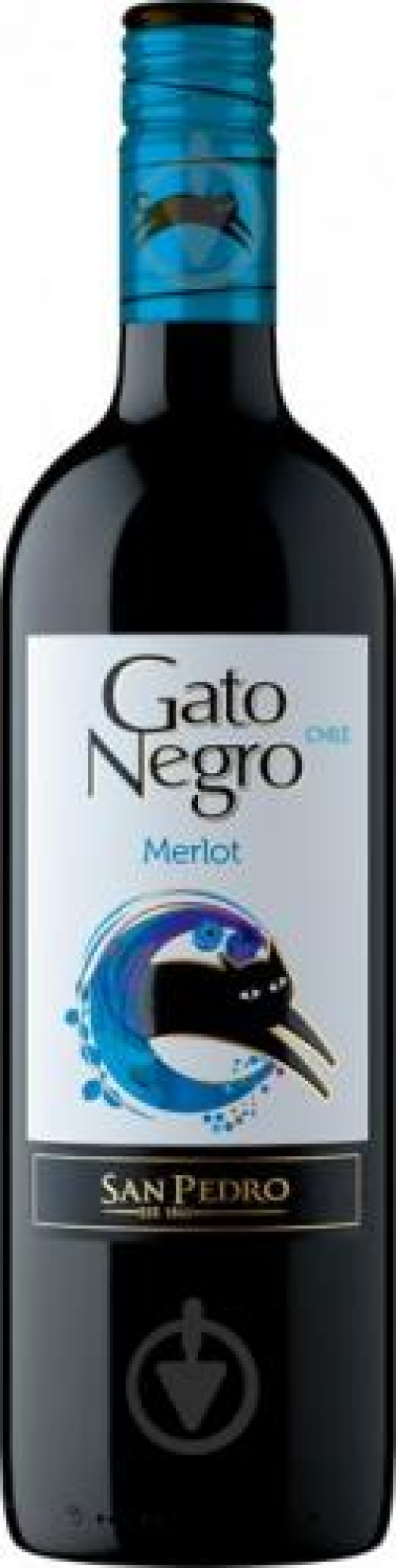 Вино Gato Negro Merlot, 0,75л