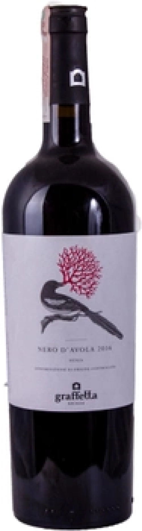 Вино Graffetta Nero D`Avola Sicilia DOC Poggio красное сухое 0.75 л 13% (8017257900009) 