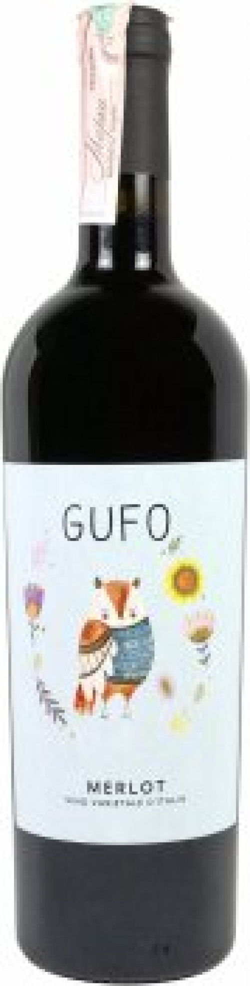 Вино Gufo Merlot красное сухое 0.75л 13% (8002001056323) 